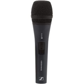 Sennheiser E 835-S Live Vocal Microphone with On Off Switch - 3-Pack,Black