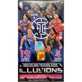2021-22 بطاقات تداول Panini Illusions Basketball Tmall Edition Box