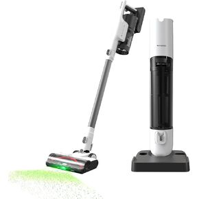 Tineco Pure ONE Station 5 Cordless Smart Vacuum with 2.5L Auto Dust Base, Full-Path Self-Cleaning, 175W Suction, ZeroTangle Tech, iLoop Smart Sensor, Suitbale for Hard Floor & Carpet