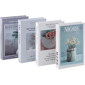 4 قطع كتب مزيفة للديكور ودعائم التصوير الفوتوغرافي، كتب زخرفية فاخرة وحديثة مزيفة لأرفف ديكور المنزل، ديكور أنيق لطاولة القهوة، كتب مكدسة للديكور in Kuwait