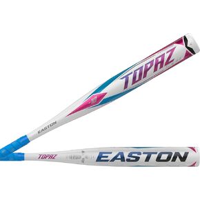 Easton | Topaz Fastpitch Softball Bat | -10 Drop | 1 Pc. Alloy | Approved for All Fields