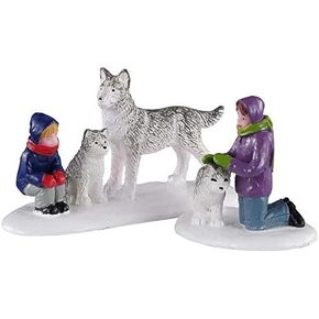 Lemax Village Collection Future Sled Dogs, Set of 2#02941
