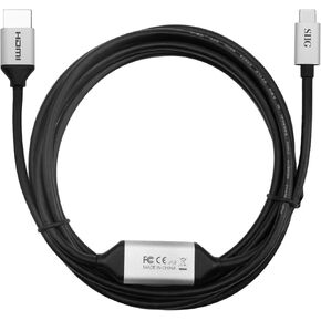 SIIG 3M USB Type C to 4K HDMI Active Cable | Thunderbolt 3 Compatible | Works with USB-C MacBook Pro, iMac, Surface Book 2, Pixelbook, Galaxy S8/S9/Note 8, Google Pixel