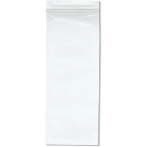 Plymor 4" x 10" (Pack of 100), 6 Mil Industrial Duty Zipper Reclosable Plastic Bags
