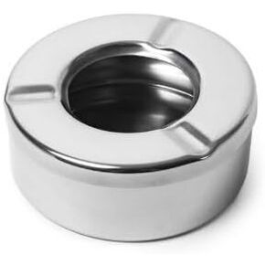 Silver Stainless Steel Ashtray