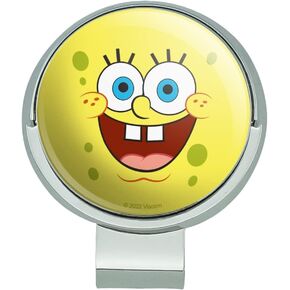 GRAPHICS & MORE Spongebob Goofy Smile Face Golf Hat Clip with Magnetic Ball Marker