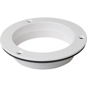 Marinco N20804RING Solar Vent Deck Plate/Trim Ring, Day/Night Vents, 4",White