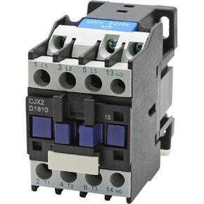 AC Contactor CJX2-1810 Coil 220V 18A 50/60Hz 3 Phase 1NO (Normally Open) Motor Contactor