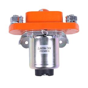 Solenoid Contactor MZJ-600A 36V Compatible with Heavy Duty Golf Car Forklift Excavator