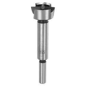 HARFINGTON Forstner Drill Bit 5/16"(8mm) Dia High-Speed Steel Forstner Punching Bit with Round Shank for Hard Wood Soft Wood Plywood Plastic Drilling Hole Saw Woodworking Hinge Cutter Tool