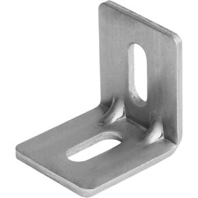 20 PCS Slotted Corner Brace, Adjustable L Right Angle Bracket with Reinforced, 1-3/8"X1-5/8"X1-5/8"