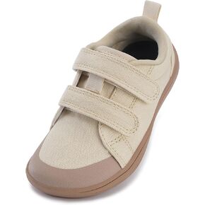 WHITIN Toddler/Boys/Girls Barefoot Shoes | Kids Wide Width Minimalist Sneakers | Classic Canvas | Supports Natural Foot Growth in Kuwait