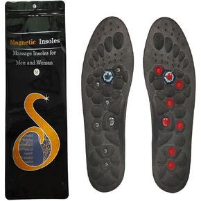 Acupressure Insoles, Insoles, Magnetic Acupressure Insoles, Acupressure Insoles for Women, Foot Acupressure Insoles, Orthopedic Massage Insoles, Get Relief for Painful Feet (1*Pairs, 4-7)
