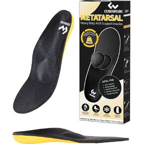 Metatarsalgia and Morton's Neuroma Insoles for Ball of Foot Pain, Plantar Fasciitis, Metatarsal Pain Relief, All Day Comfort Arch Support Orthotic Shoe Inserts for Men Women-G