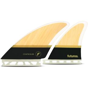 Futures Fins - Controller HC Quad - Bamboo/Brown