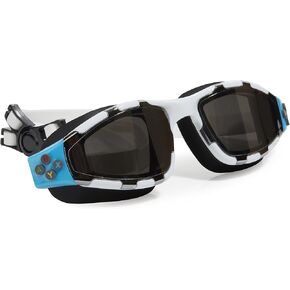 Swimming Goggles For Kids by Bling2O - Anti Fog, No Leak, Non Slip and UV Protection - Platinum Edition Gaming Goggles Includes Hard Case