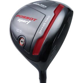 Golf Driver - Right Handed Golf Club Driver, 10.5 Degrees of Loft, 45-inch Titanium Golf Club Driver, Available in Regular and Stiff Graphite Shaft, Black, 470CC