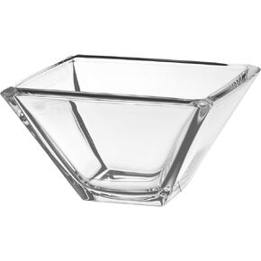 Barski - European Glass - Square - Bowl - 7.7" Diameter - Made in Europe