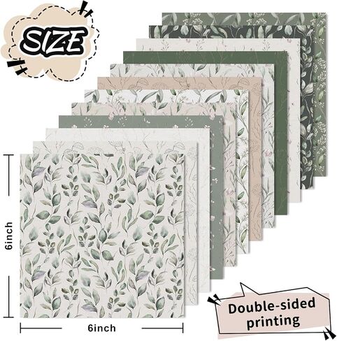 24 Sheets Patriotic Pattern Paper USA Star Flower Scrapbook Specialty Paper Vintage 4th of July Double Sided Craft Paper For DIY Card Making Photo Album Decor, 6 x 6 Inch in Saudi Arabia