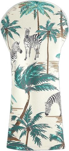 SHABIER Palm Hawaii Safari Jungle, Zebra Golf Head Cover for Head Club in Saudi Arabia