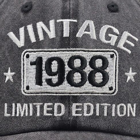 Vintage 1994 1993 1992 1991 1990 1989 1988 1987 1986 1985 Limited Edition Adjustable Embroidered Baseball Cap in Kuwait