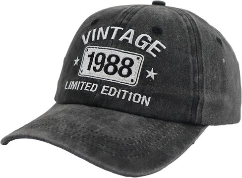 Vintage 1994 1993 1992 1991 1990 1989 1988 1987 1986 1985 Limited Edition Adjustable Embroidered Baseball Cap in Kuwait