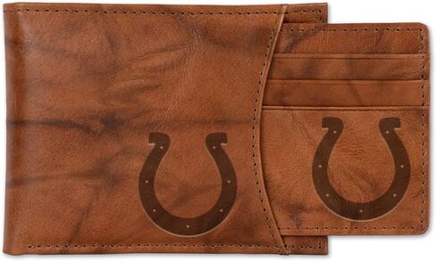 NFL Football Genuine Leather Slider Wallet - 2 Gifts in One in Saudi Arabia