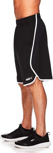 AND1 Men's Drop Needle Shorts, 2-Pack - Comfortable Athletic Performance Basketball Shorts in Saudi Arabia