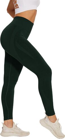 SEASUM Amplify Contour Leggings Women Seamless Scrunch Workout Back Butt High Waisted Tummy Control Gym Yoga Pants in Saudi Arabia