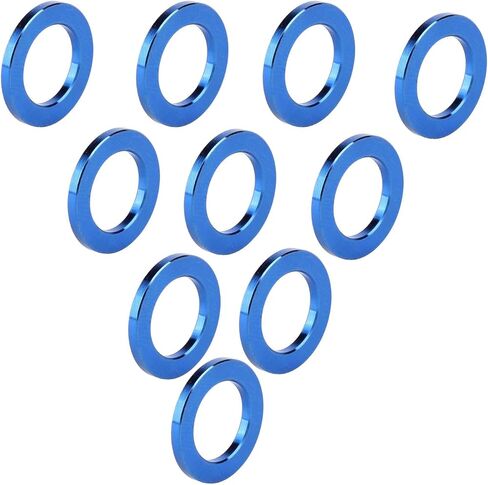 Titanium Flat Washer for M8 M10 Bolt Screw Washer Pack of 10 (Ranibow, M8) in Kuwait