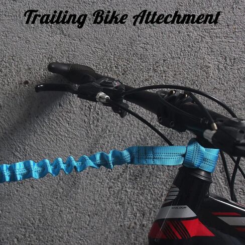Bike Tow Rope for Kids,Orange Bicycle Tow Rope,MTB Stretch Bungee for Long Ride Going Uphill,Compatible with Any Bicycle (Orange, 66.90) in Saudi Arabia
