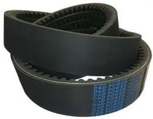 D&D PowerDrive 3VX490/02 Cogged Banded V Belt, 2 Band, Rubber in Saudi Arabia