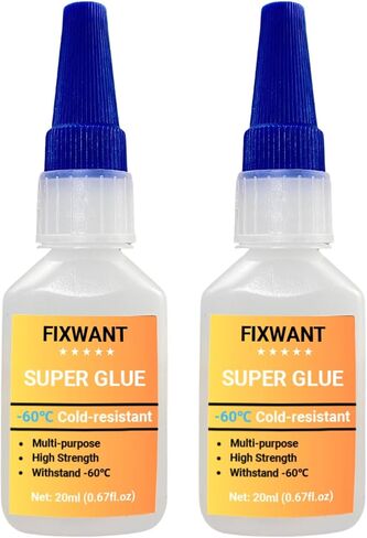 لاصق سريع ومقاوم للبرد، متعدد الأغراض، سائل قوي وشفاف للغاية للزلاجات 20 مل (0.67 أونصة) (2) in Kuwait