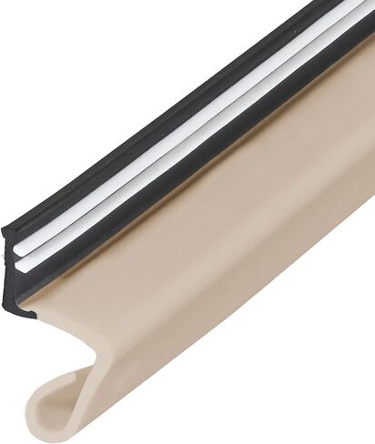 M-D Building Products 43346 81 in. White Premium Rubber Platinum™ Top and Sides Door Seal for Doors with Kerf/Channel in Saudi Arabia