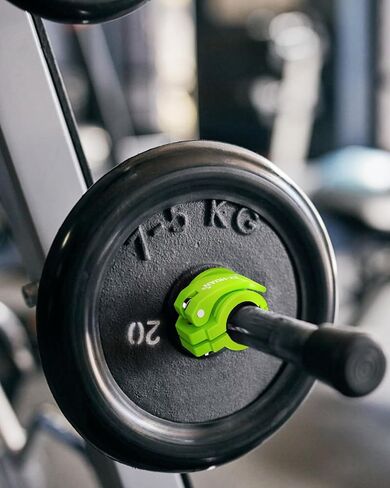 Pro Barbell Clips 1 inch Barbell Clamps 0.9-1.18inch Quick Release Weight Clips for Bars Multi-Size Adjustable Olympic Barbell Clamps in Saudi Arabia