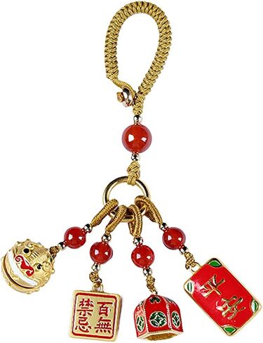 Good Luck Keychain with Good Meaning by the Ancient Cloisonne Enamel craftsmanship Method in Kuwait