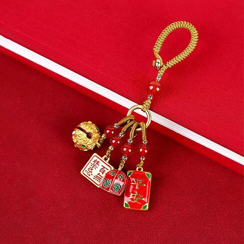 Good Luck Keychain with Good Meaning by the Ancient Cloisonne Enamel craftsmanship Method in Kuwait