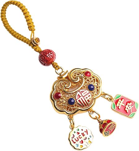 Good Luck Keychain with Good Meaning by the Ancient Cloisonne Enamel craftsmanship Method in Kuwait