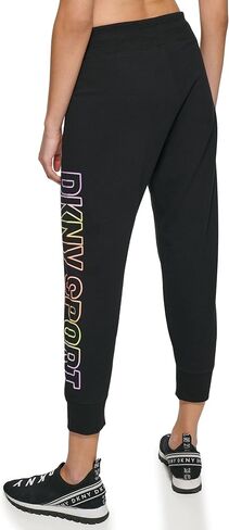 DKNY Women's Cropped Ombre Logo Jogger in Saudi Arabia