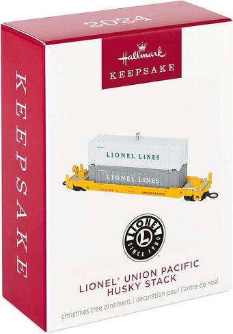 Hallmark Keepsake Christmas Ornament 2024, Lionel Union Pacific Husky Stack, Metal, Gifts for Train Lovers in Saudi Arabia