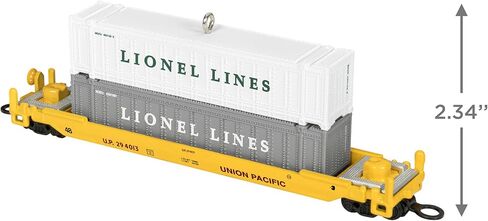 Hallmark Keepsake Christmas Ornament 2024, Lionel Union Pacific Husky Stack, Metal, Gifts for Train Lovers in Saudi Arabia