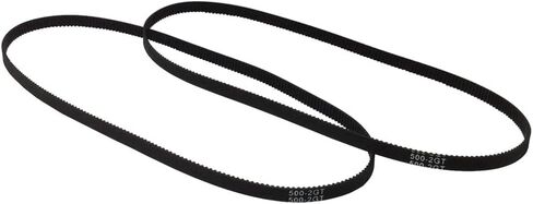 Pack of 2pcs 2GT Driver Belt 1140-2GT-6 Timing Belt in Closed Loop Rubber L=1140mm W=6mm 570 Teeth in Kuwait
