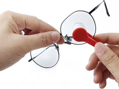 GXXMEI 45 قطعة نظارات شمسية صغيرة من الألياف الدقيقة أداة تنظيف فرشاة التنظيف، 5 ألوان in Kuwait