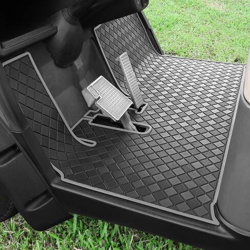 Yamaha Drive G29 Golf Cart Floor Mat, Upgraded Non-Slip Improved Full Coverage Liner Mats Replacement with 8MM Thick Rubber, Only Fits Yamaha Drive (Gen1), G29, YDR, Adventurer (2007-2016) in Saudi Arabia