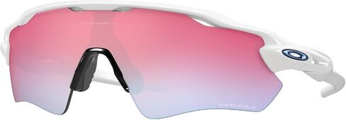 مجموعة النظارات الشمسية Oakley OO9208: OO 9208 920847 Radar Ev Path مصقول باللون الأبيض P ومجموعة ملحقات المقود باللون الأسود المتوسط in Saudi Arabia
