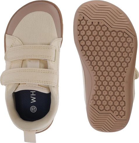 أحذية وايتين للأطفال الصغار/الأولاد/البنات حفاة القدم | أحذية رياضية ذات عرض واسع للأطفال | قماش كلاسيكي | يدعم نمو القدم الطبيعي in Kuwait