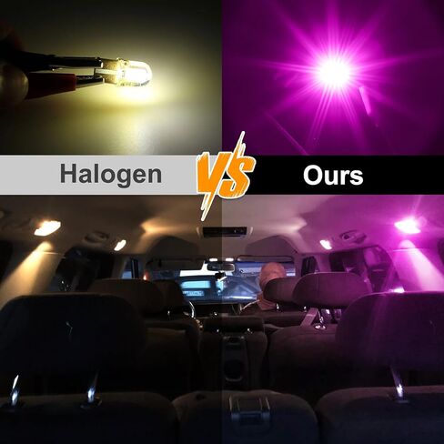 iBrightstar 41mm 211-2 212-2 578 194 168 T15 LED Bulbs 3030 Chipset Error Free for Car Truck Interiors Dome Map Door Courtesy License Plate Lights pack of 10, Xenon White in Kuwait