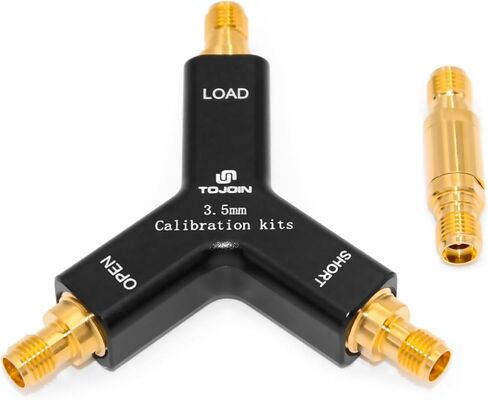 TOJOIN 3.5mm-J Calibrator CalKit مع معيار مفتوح، متوافق مع مجموعة المعايرة الميكانيكية القياسية 85033E، DC إلى 9 جيجا هرتز، عزم دوران المعايرة 0.9N/m، لمحللي الشبكة in Kuwait