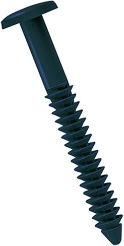 Ekena Millwork LVSL0012WN 3" Lifetime Vinyl Shutter-Lok's, Wineberry (12/Bag), Count in Saudi Arabia
