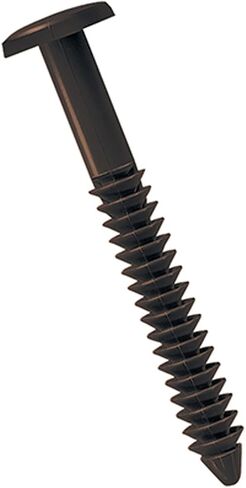 Ekena Millwork LVSL0012WN 3" Lifetime Vinyl Shutter-Lok's, Wineberry (12/Bag), Count in Saudi Arabia